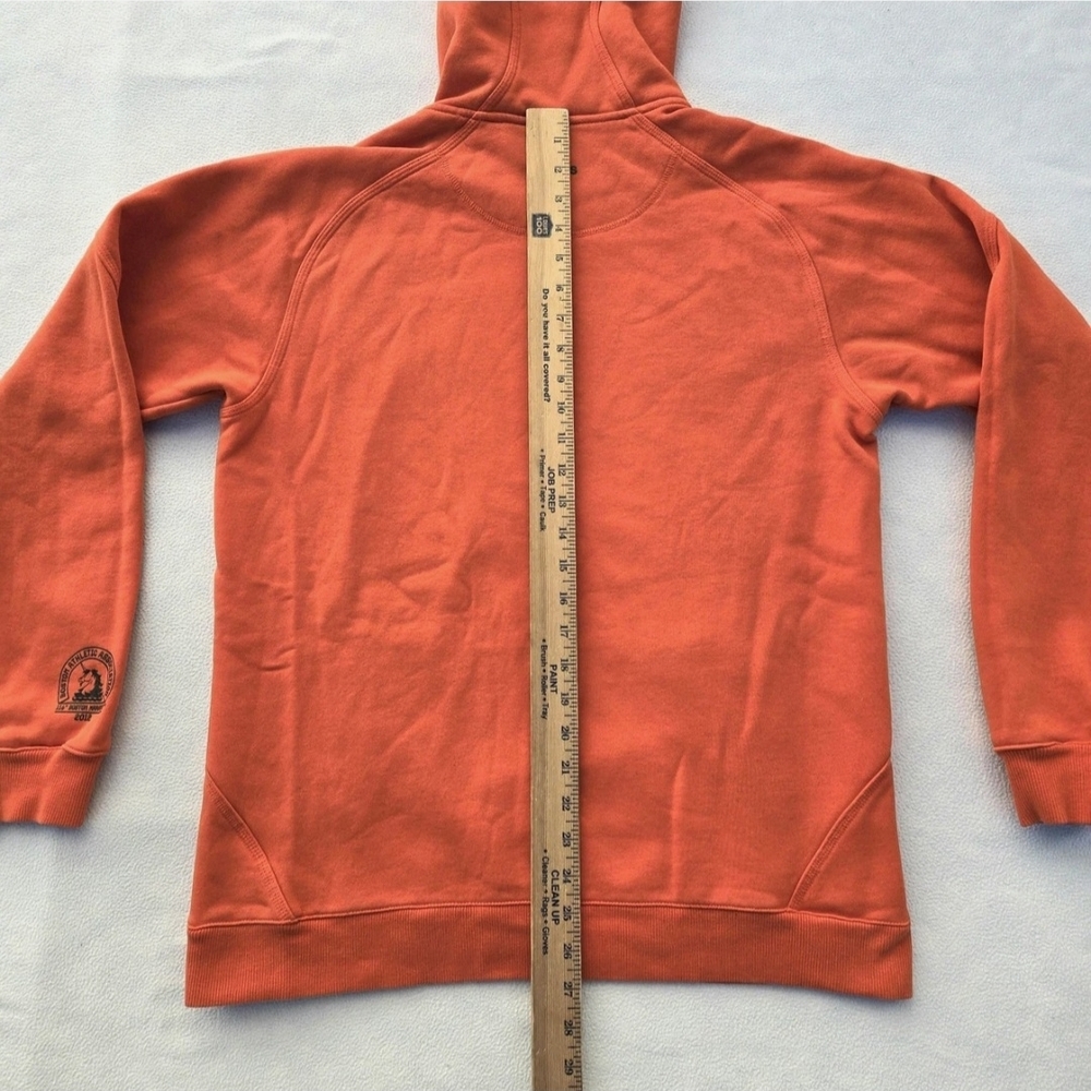 EUC Boston Marathon 2012 Adidas Orange Hoodie Sz Mens Med (Unisex) - Picture 10 of 13